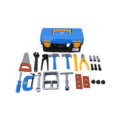 China MODEL TOY Wholesale Boys Tools Play Set Toys Baby Plastic Kit Garden Funny Kids Construction Engineer Tool Toy for sale