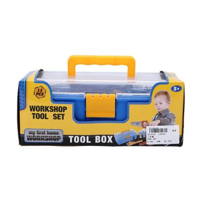 China MODEL TOY Children Construction Tool Kit Set Pretend Play Educational Toy for Boys Simulation Engineer Repair Tools Toys for sale