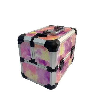 China Fashionable Makeup Case Professional Multifunctional Aluminum Cosmetic Case Makeup Case for sale