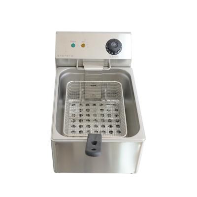 China Restaurant Good Quality Commercial Electric Deep Fryer Stainless Steel Deep Fryer With Control for sale