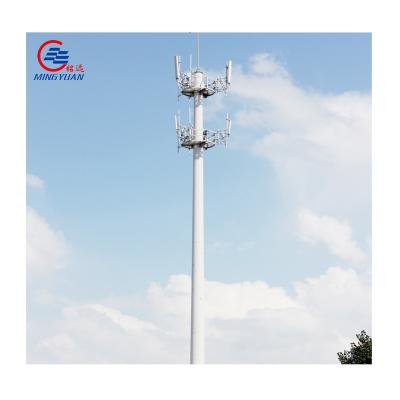 China High Quality Galvanized Steel Guyed Telecommunication Mast Tower for sale