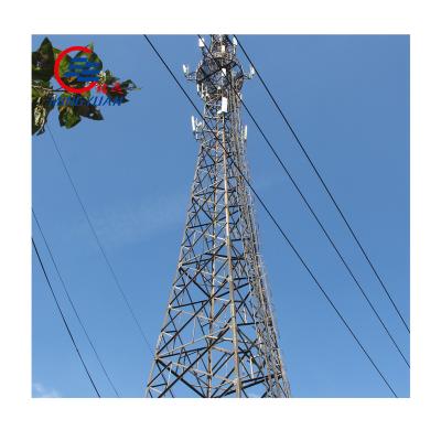 China Angel Steel Cellular Mobile Galvanized Steel Telecommunication Tower for sale