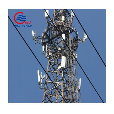 China Angular Steel 3 or 4 Leg Lattice Tubular Telecom Tower Telecom Tower Telecommunication Tower for sale