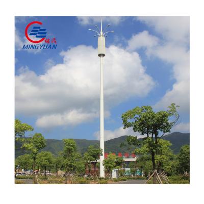 China Steel 45m 50m 60m Cellular 100m Steel Telecommunication Tower Antenna Communication Tower Mast for sale