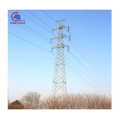 China 33KV ~132KV Hot Dip Galvanized Power Tower Electric Steel Tower Transmission Line for sale