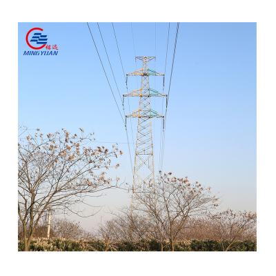 China Steel Electrical Transmission Power Line Steel Galvanized Overhead Tower for sale