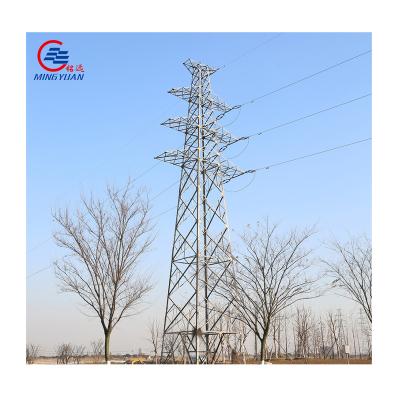 China Electric Power Towers Steel High Voltage Galvanized Tower Transmission Line for sale