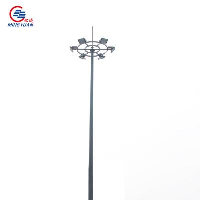 China Modern 30m High Mast Lighting Pole For Football Stadium for sale