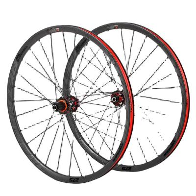 China RS-M920 Mountain Bike Ultralight XC Carbon Fiber Rim Pack Carbon Mountain Offroad Wheel Set 27.5 Inch 29 Inch Quick Release Barrel Axle for sale