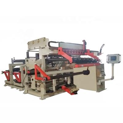 China Automatic Feeding Machinery Repair Shops Two Aluminum Dereeler Strip Winder Transformer Aluminum Copper Winding Machine for sale