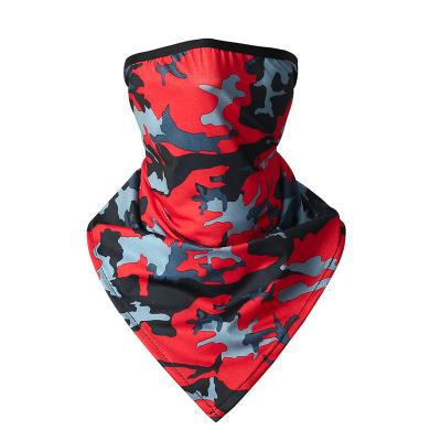 China New Fashion Multifunctional High Quality Custom Made Sunscreen Ice Silk Sunscreen Breathable Printing Scarf for sale