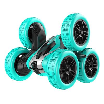 China Follow Me 2022 Radio Control Toys Double-Sided Stunt Car Off-Road Tumbling Stunt Vehicle RC Truck High-Speed ​​Rotating Climbing Toys for sale