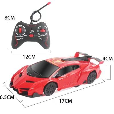 China RC Model Wall Climbing Rc Cars Dual Mode Stunt Rechargeable High Speed ​​With LED Remote Control Car Toys for sale