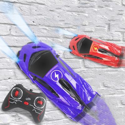 China Lamborghini - RC Hobby Wall Mounting Rechargeable Rc Cars With LED Car Lights Remote Control Car Toys for sale