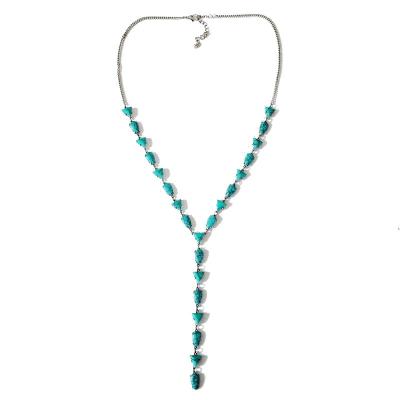 China Wholesale vintage new manufacturers china designTurquoise necklace sweater chain for sale