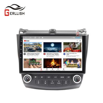 China GPS 10.2inch Android Car Gps Navigation Audio Stereo Radio DVD Player For Honda Accord 7 2003-2007 for sale