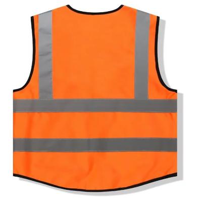 China Multiple Scenes Application Customized Breathable Safety Vest With Reflective Logo for sale