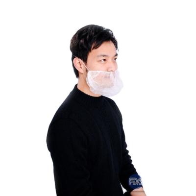 China In Net Nylon Mesh Nonwoven Food Beard Disposable Beard Cover for sale