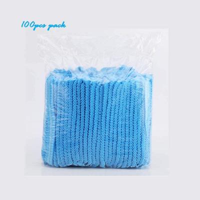 China PP Cover Breathable Disposable Nonwoven Bloating Hair Net for sale