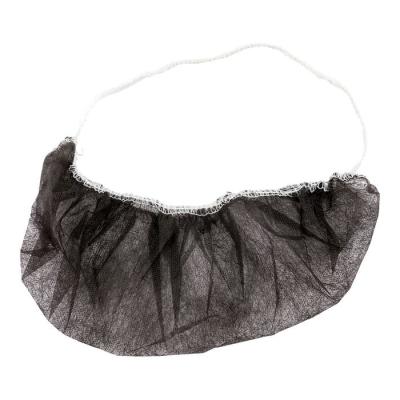 China Eco - Friendly Wholesale Disposable Beard Covers Black for sale