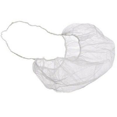 China Hygiene PP Disposable Non Woven Beard Cover Aimmax Face Cover Beard Net for sale