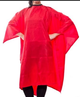 China Waterproof Hair Salon Capes Custom Printed Cutting Cape Salon Cutting Capes Disposable Hairdressing Cape for sale