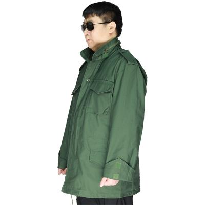 China Anti-Static Military Uniform Classic Field Jacket With Coating Camouflage Clothing M65 Warm Field Parka Jacket for sale