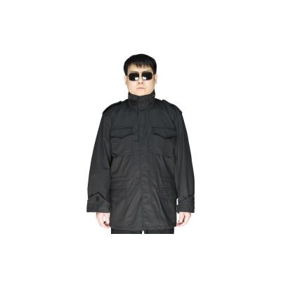 China Woodland Anti-Static Black Rip-Stop Army M65 Military Field Jacket for sale