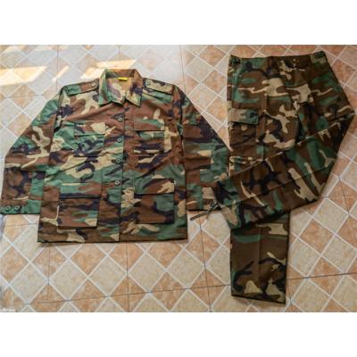 China Custom Made Military Camouflage Wholesale BDU Army Tactical Uniform Breathable Combat Uniform for sale