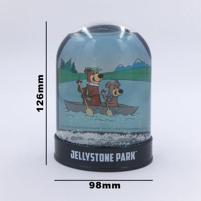 China Custom Big Custom Large Water Plastic Snow Globe Photo Snow Globe Crystal Snow Globe Souvenir for sale