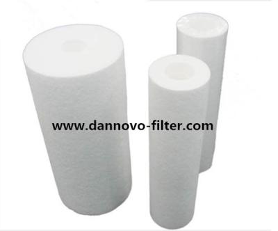 China Replacement Water Filter Cartridges 30 inch 5 Micron White PP Cotton Melt Blown Filter for sale