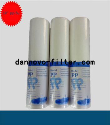 China PP Melt Blown Water Filter Cartridge Home Pure Water Filter Cartridge / Sediment Filter for sale