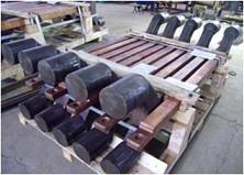 China Copper Rod Steel Yoke Complete Anode Assembly For Aluminium Smelter for sale