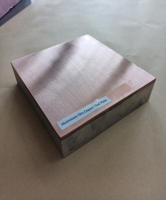 China Trimetallic Explosive Welding Clad Metal Plates Aluminium Titanium Copper for sale