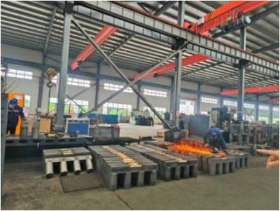 China Automatic Friction Welding Steel Anode Yoke For Aluminum Smelter Potroom for sale