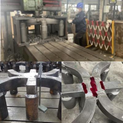 China Welding Anode Yoke Potroom Reduction Cell For Aluminum Smelter for sale