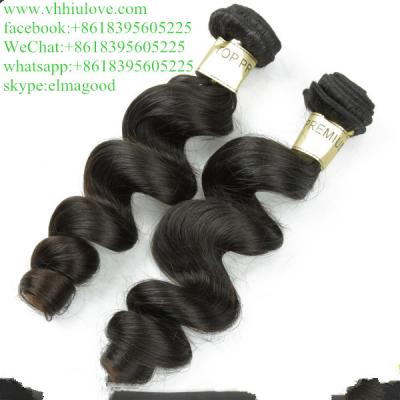 China O cabelo por atacado do Virgin da categoria 7a tece para mulheres negras à venda