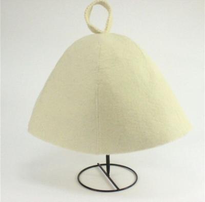 China Hot sale wholesale the newest fashion 100% wool felt sauna hats for sale