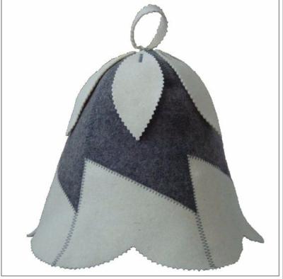 China wool felt sauna hat for sale