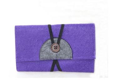 China factory price high quality lovely felt coin wallet/coin purse for sale