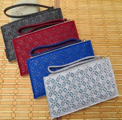 China factory price high quality lovely felt coin wallet/coin purse for sale