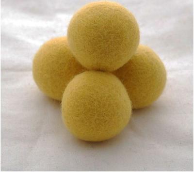 China china factory Colored Pure Genuine  6-Pack XL 100% Wool Dryer Balls for sale