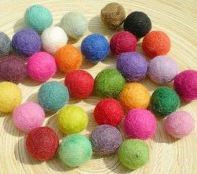 China china factory Colored Pure Genuine  6-Pack XL 100% Wool Dryer Balls for sale