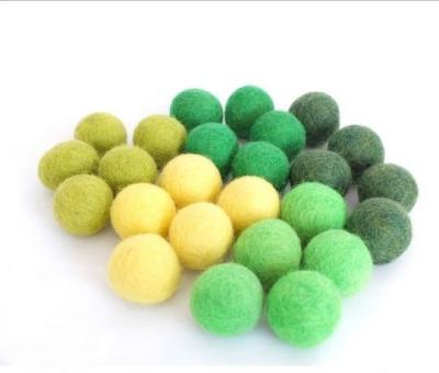 China china factory Colored Pure Genuine  6-Pack XL 100% Wool Dryer Balls for sale