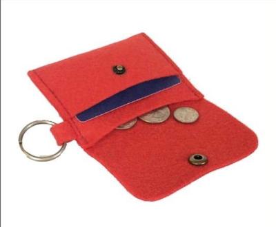 China high quality reasonable price promotional felt purse factory for sale