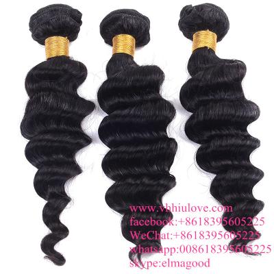 China Peruvian del pelo el 100 por ciento del pelo de pelo remy humano virginal rizado humano de la armadura el 100% en venta