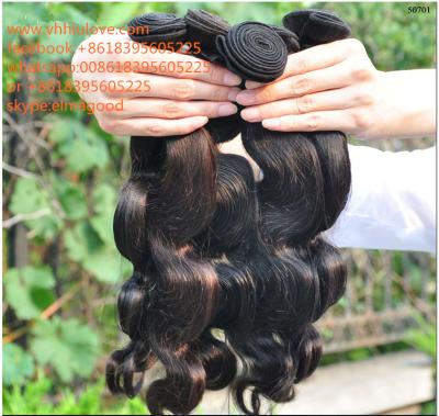 China Factory price 100 human hair,virgin brazilian human hair weave for sale