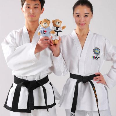 China Durable Custom ITF Beginner Taekwondo Dobok Uniform for sale