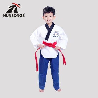 China Durable Unisex Taekwondo Poomsae Uniform for sale