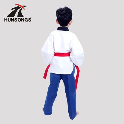 China Durable Customized Taekwondo Poomasae Uniform For Kids for sale